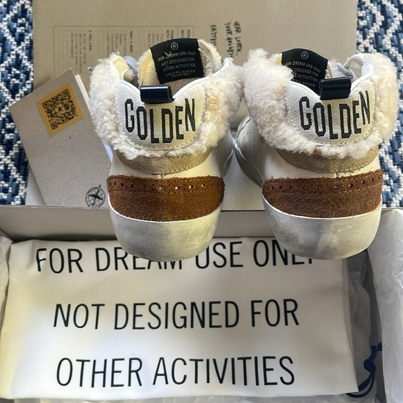 EUC Golden Goose Limited Edition (58 / 300) Mid-Star Leather & Shearling Sz 38 - Picture 8 of 16